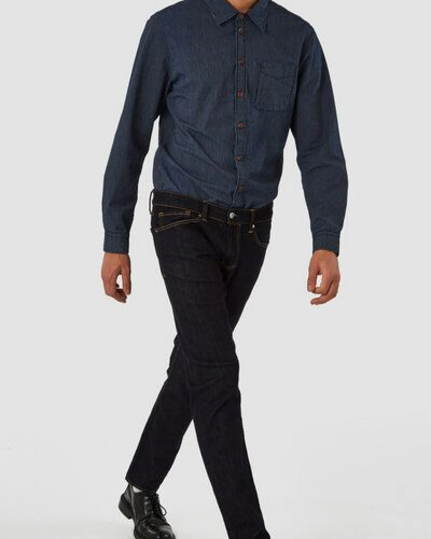 Kings Of Indigo Jeans Regular Slim Fit- Charles - Rinse – Ansicht 3
