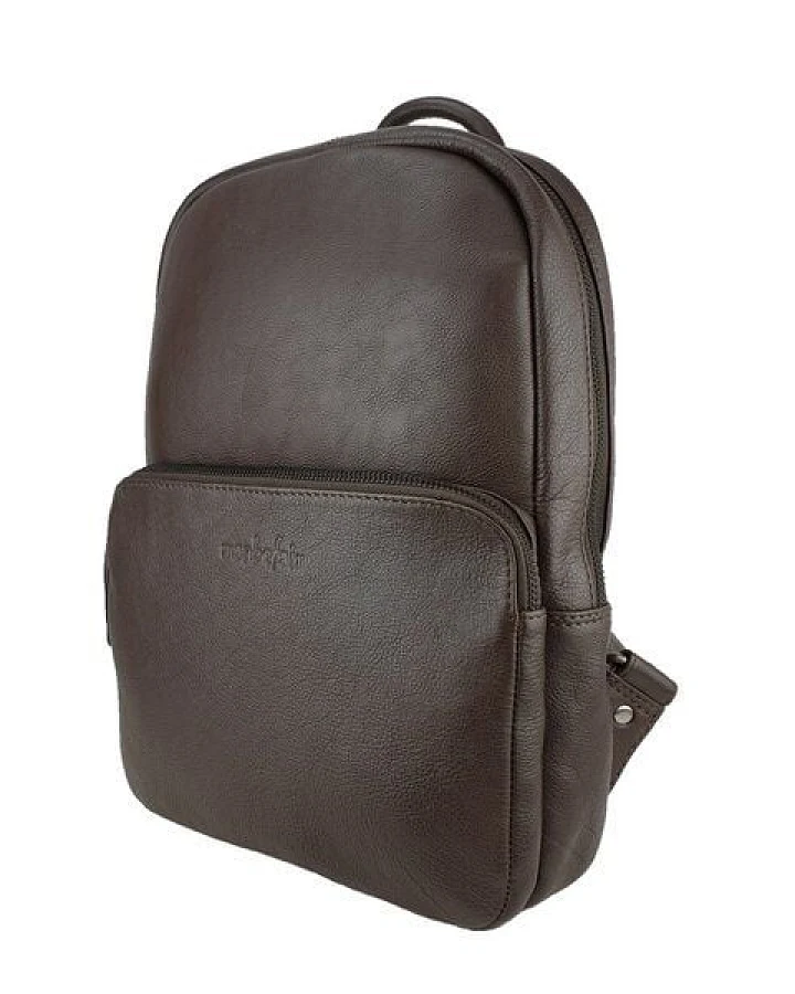 manbefair CITY RUCKSACK LOUISA Eco-Leder braun