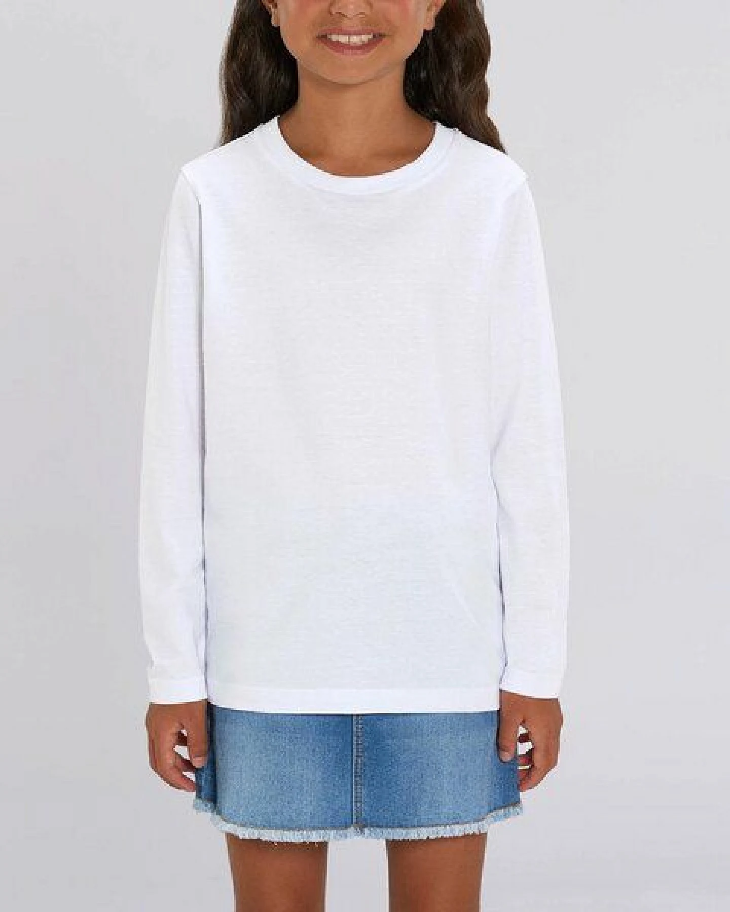 YTWOO Kinder Basic Langarmshirt, Longsleeve für Mädchen und Jungen, viele Farben – Ansicht 2