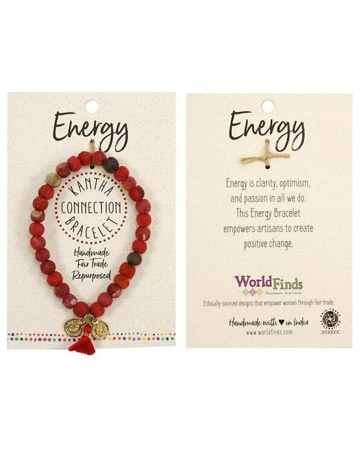 Worldfinds Kantha Armband "Connection"
