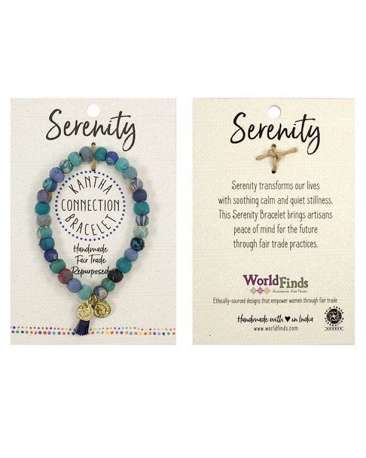 Worldfinds Kantha Armband "Connection"