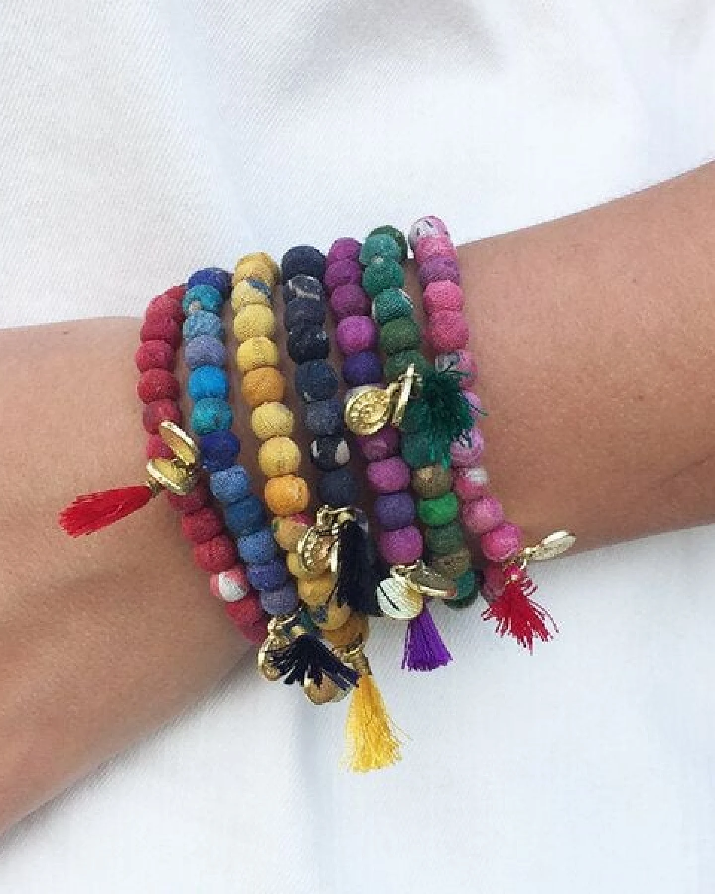Worldfinds Kantha Armband "Connection" – Ansicht 4