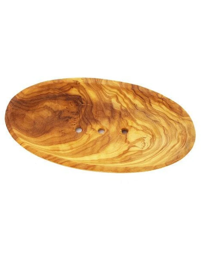 Mitienda Shop Seifenschale aus Olivenholz oval