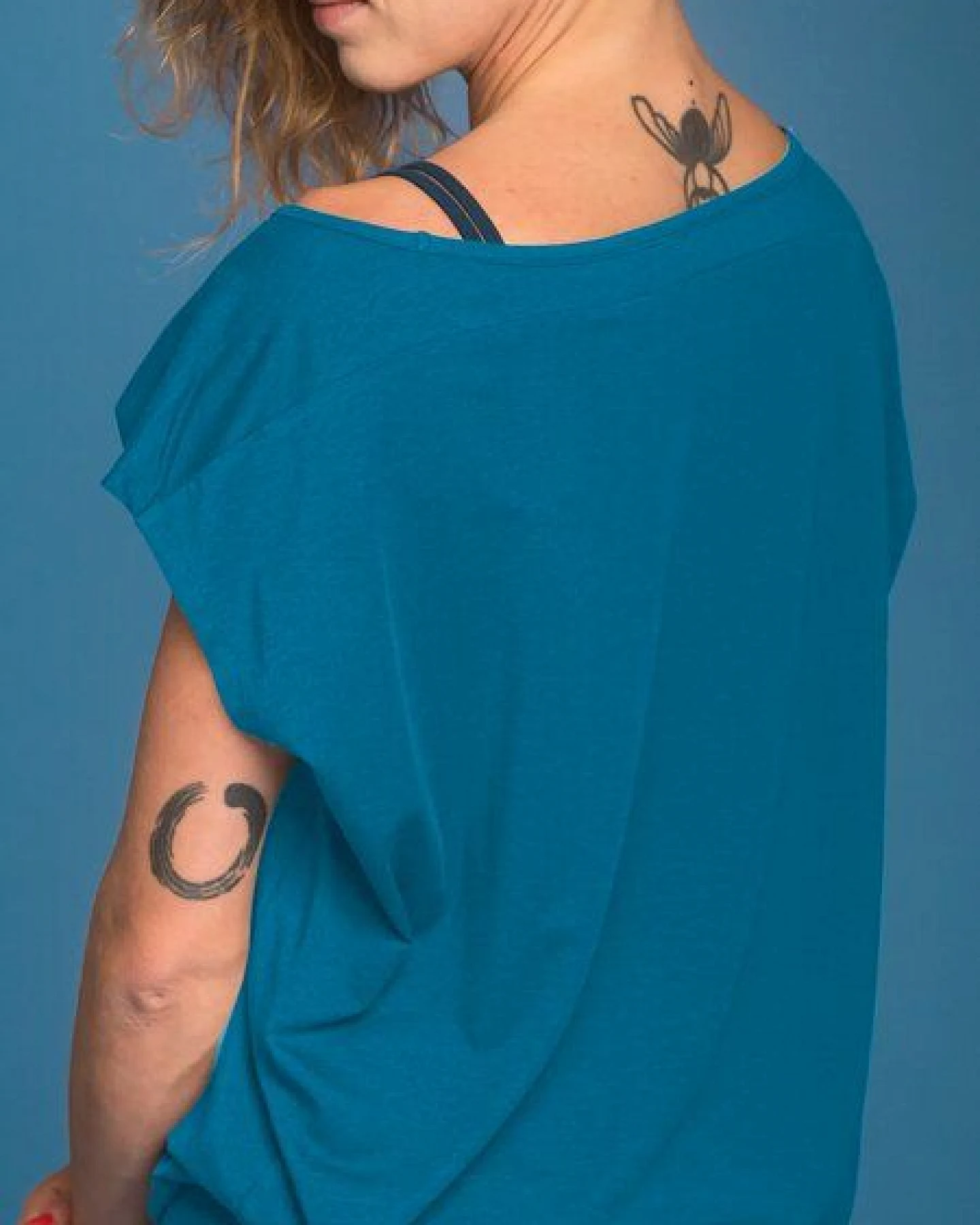 nice to meet me Relax T – lockeres T-Shirt aus TENCEL Lyocell und Bio-Baumwolle – Ansicht 2