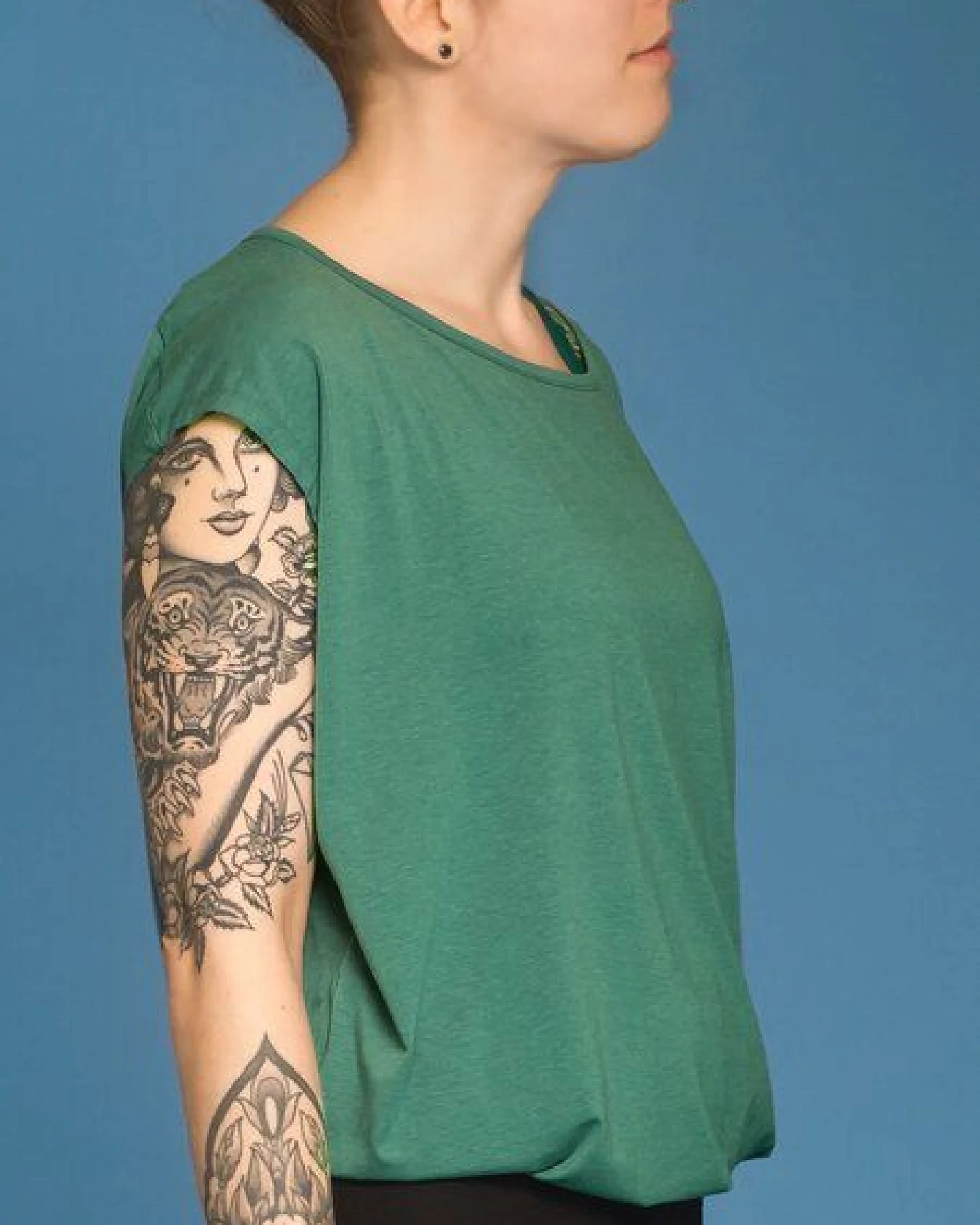 nice to meet me Relax T – lockeres T-Shirt aus TENCEL Lyocell und Bio-Baumwolle – Ansicht 2