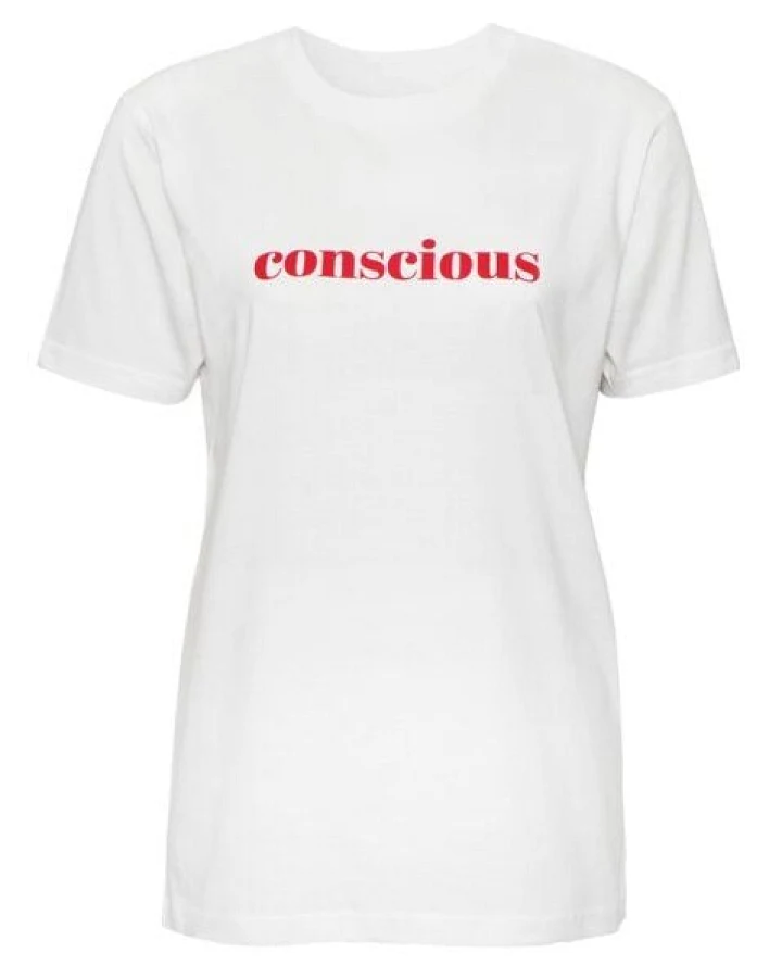 Natural Born Yogi Statement Yoga T-Shirt Conscious