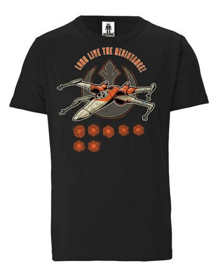 LOGOSH!RT LOGOSHIRT - Star Wars - Resistance - Starfighter - Organic T-Shirt