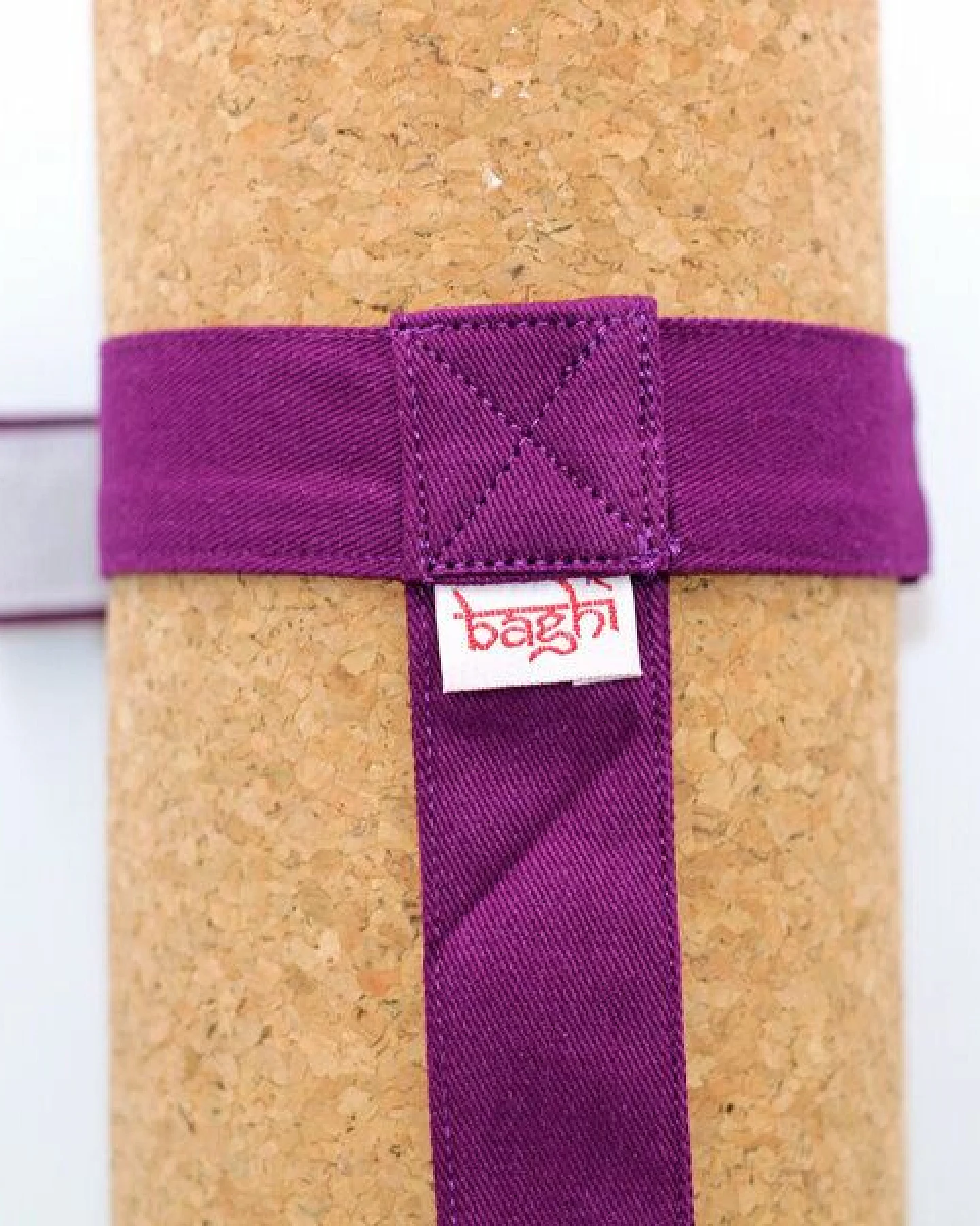 BAGHI Yogamatte Kork 183x65cm mit Tragegurt – Ansicht 2