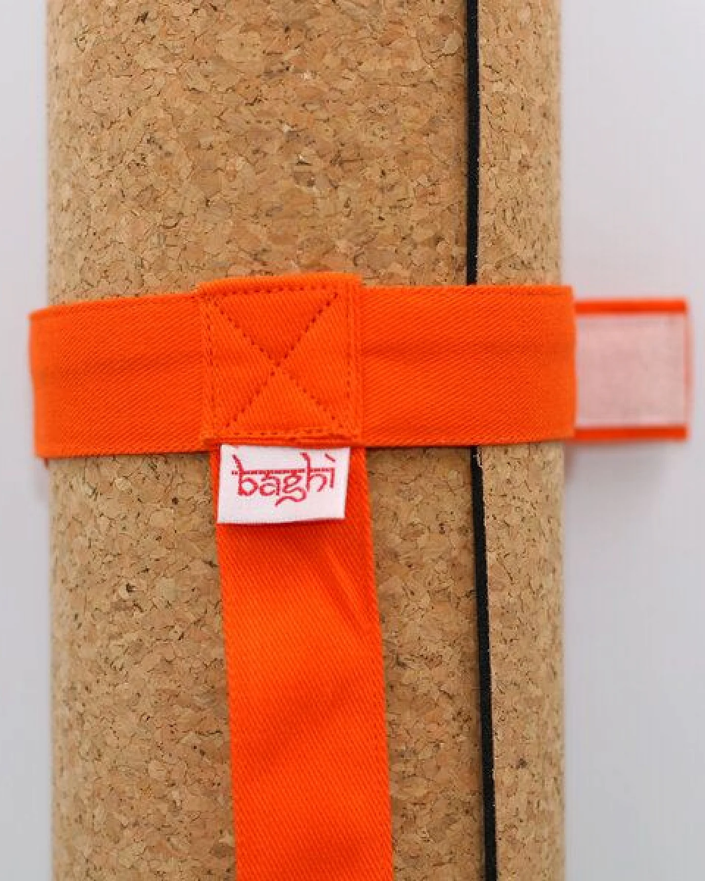 BAGHI Yogamatte Kork 183x65cm mit Tragegurt – Ansicht 2