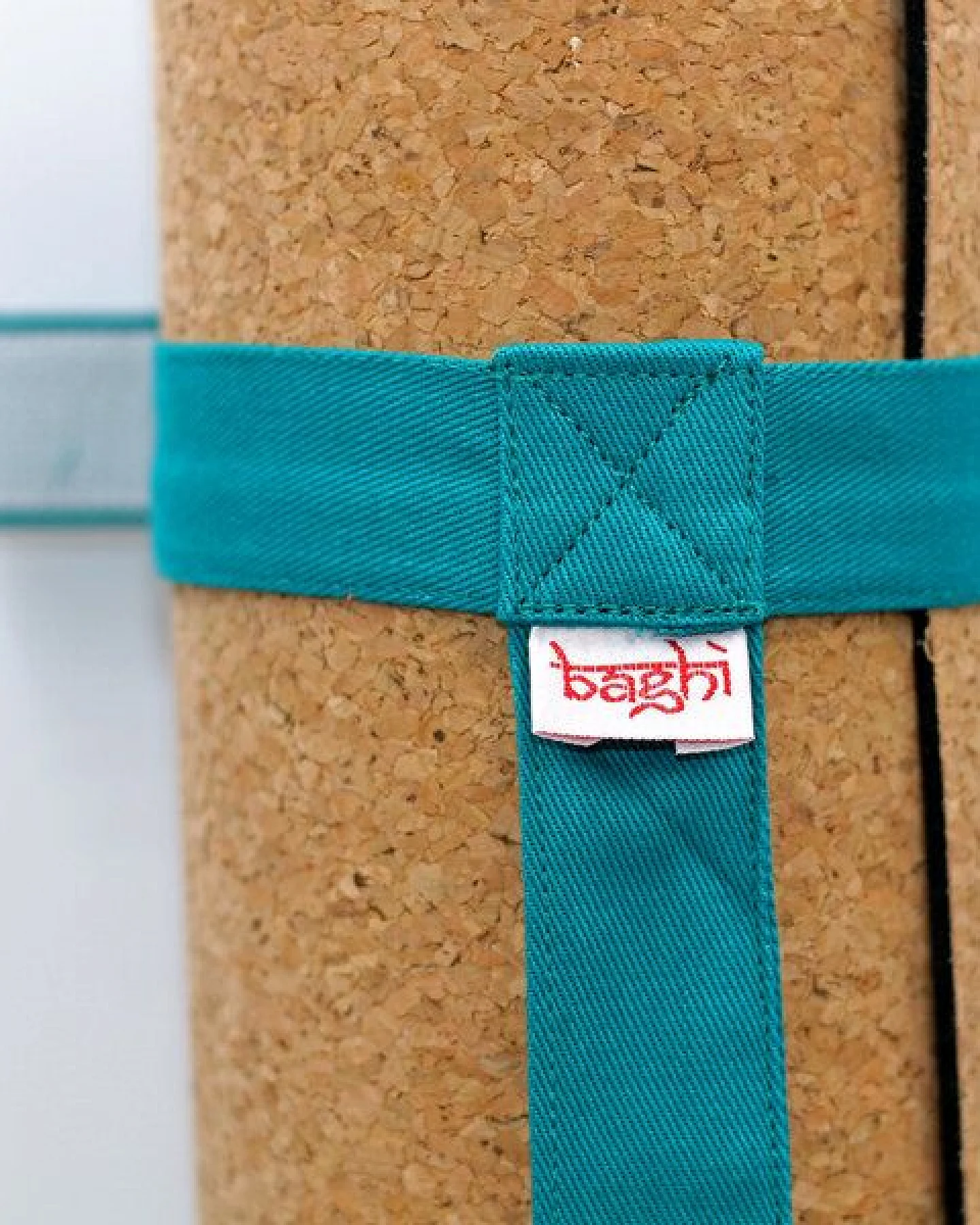 BAGHI Yogamatte Kork 183x65cm mit Tragegurt – Ansicht 2