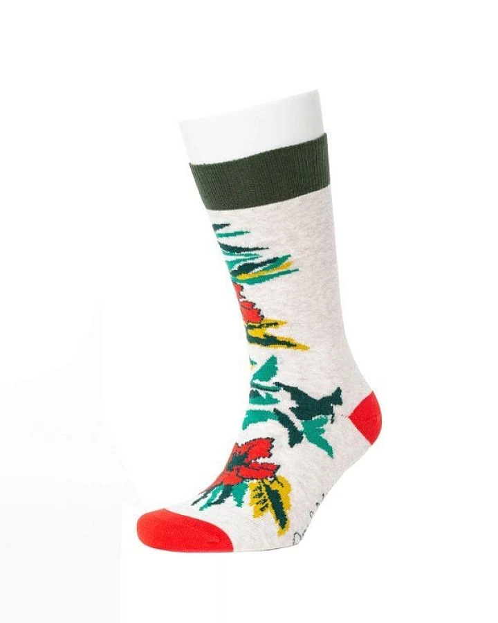Opi & Max Flower Pattern Socks