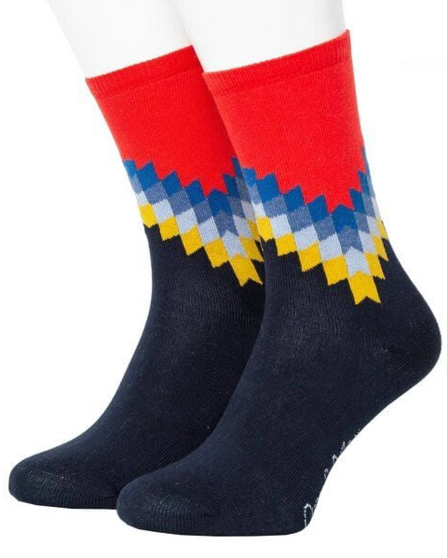 Opi & Max Pyramid Pattern Socks – Ansicht 2