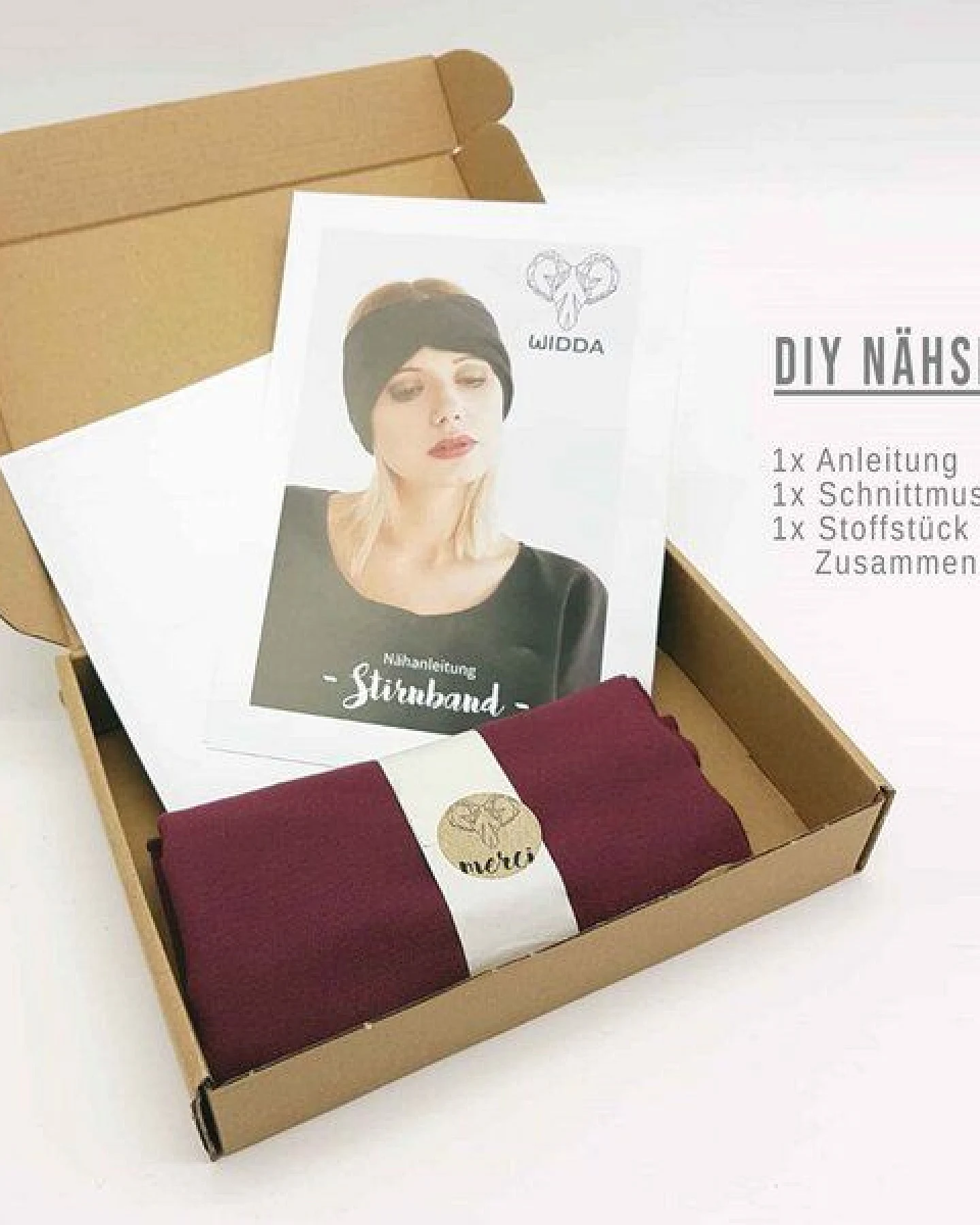 WiDDA berlin DIY Stirnband Nähset Uni – Ansicht 2