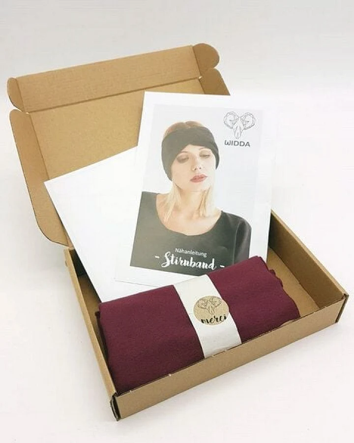 WiDDA berlin DIY Stirnband Nähset Uni