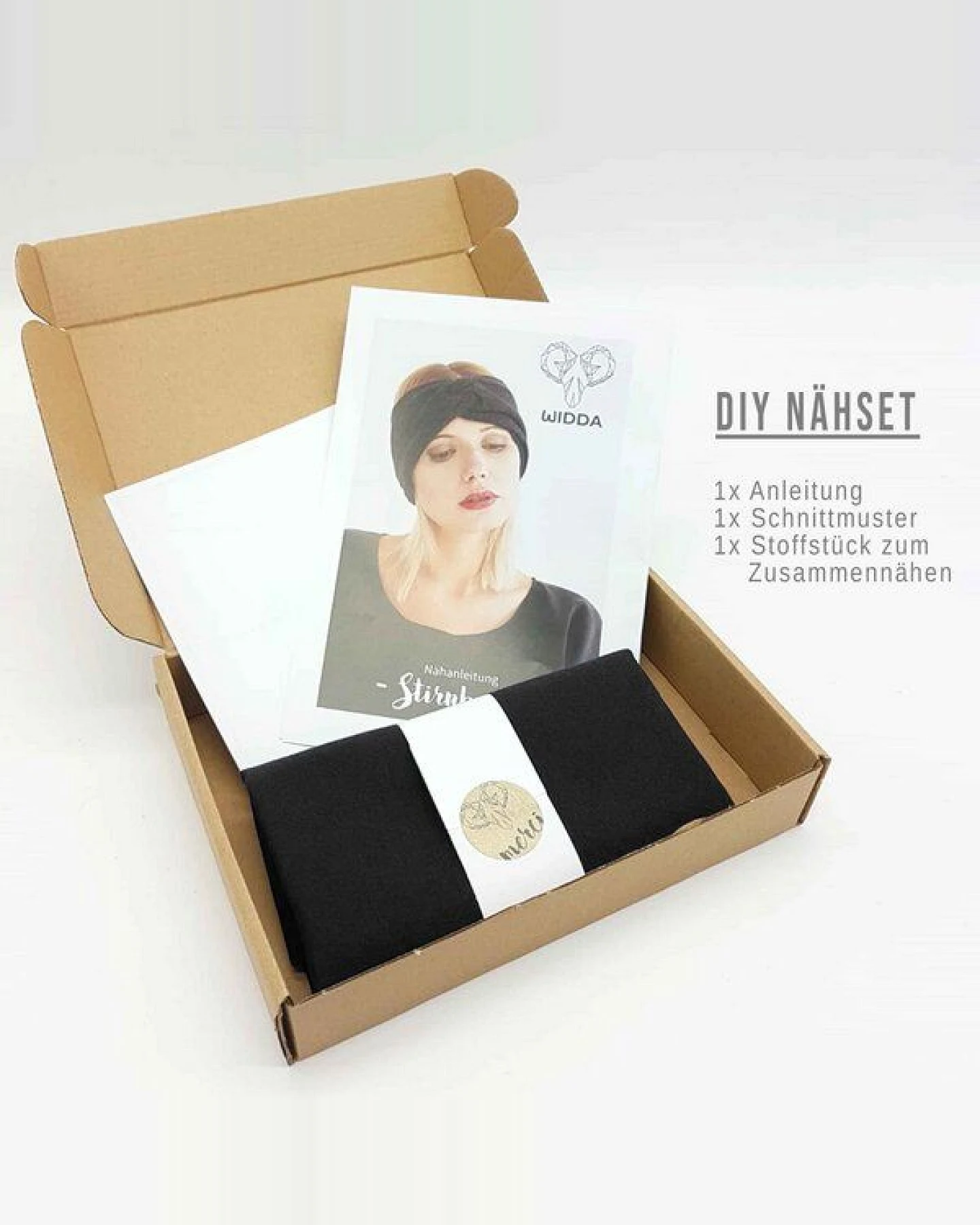 WiDDA berlin DIY Stirnband Nähset Uni – Ansicht 2