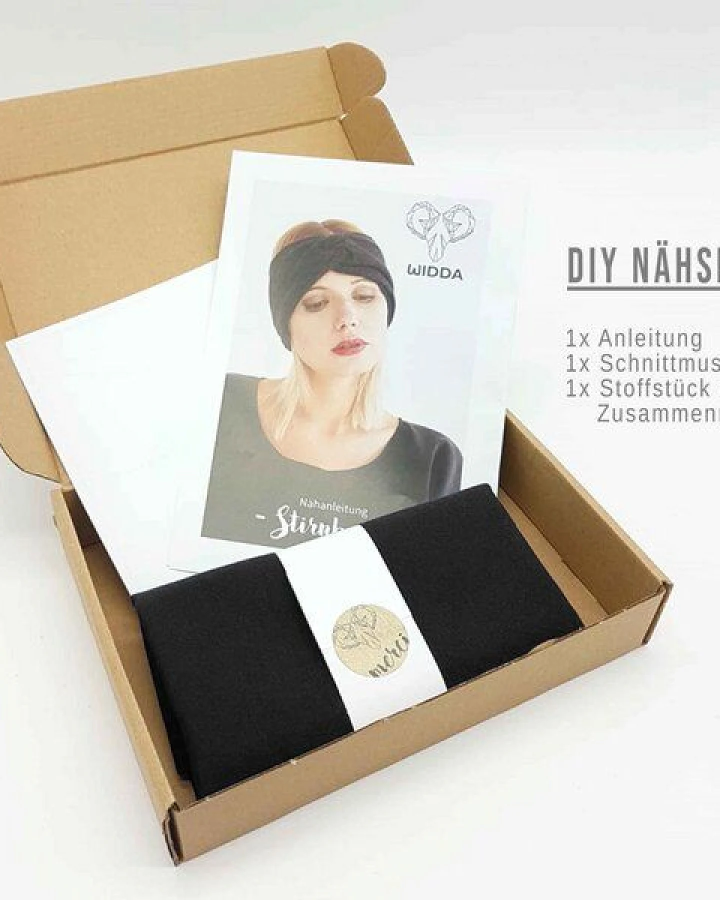 WiDDA berlin DIY Stirnband Nähset Uni – Ansicht 2