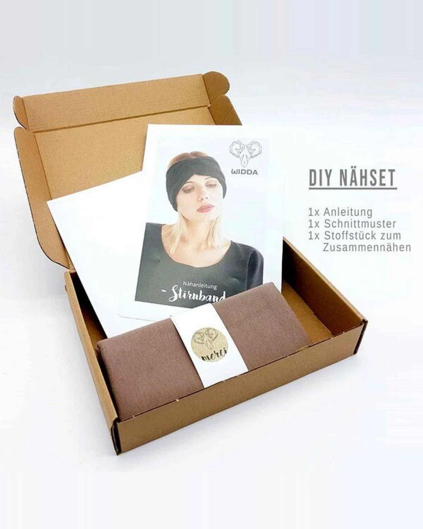 WiDDA berlin DIY Stirnband Nähset Uni – Ansicht 2