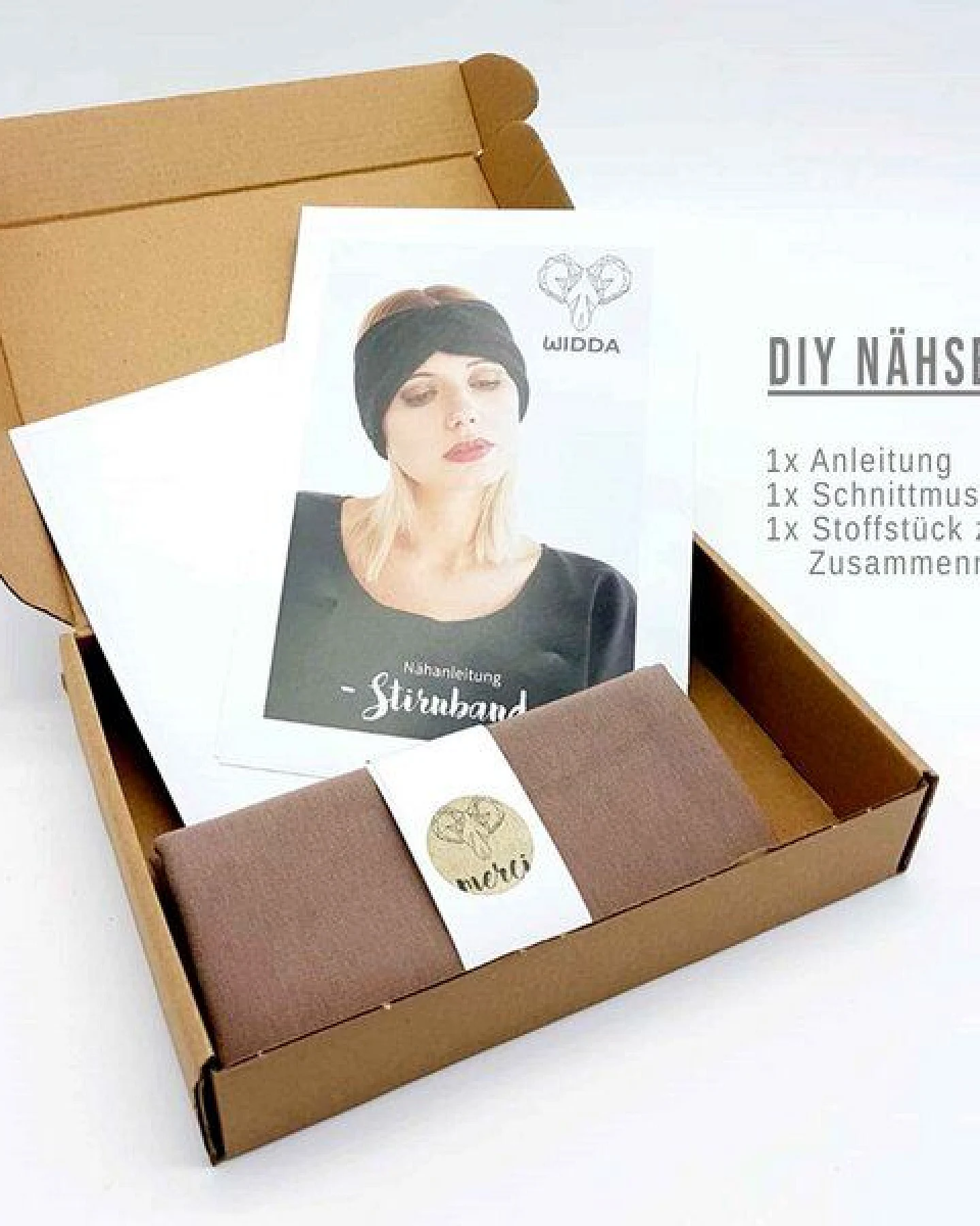 WiDDA berlin DIY Stirnband Nähset Uni – Ansicht 2