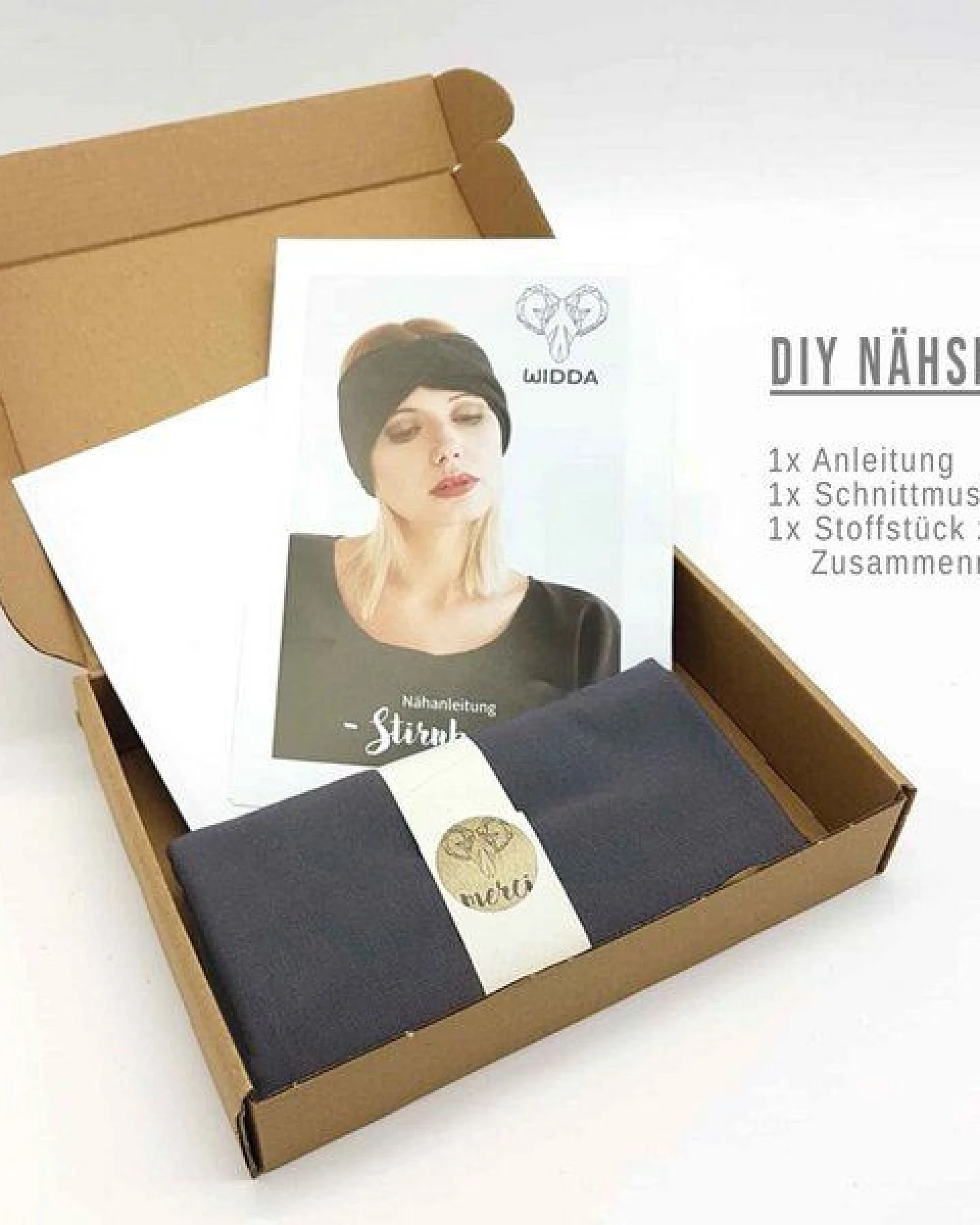 WiDDA berlin DIY Stirnband Nähset Uni – Ansicht 2