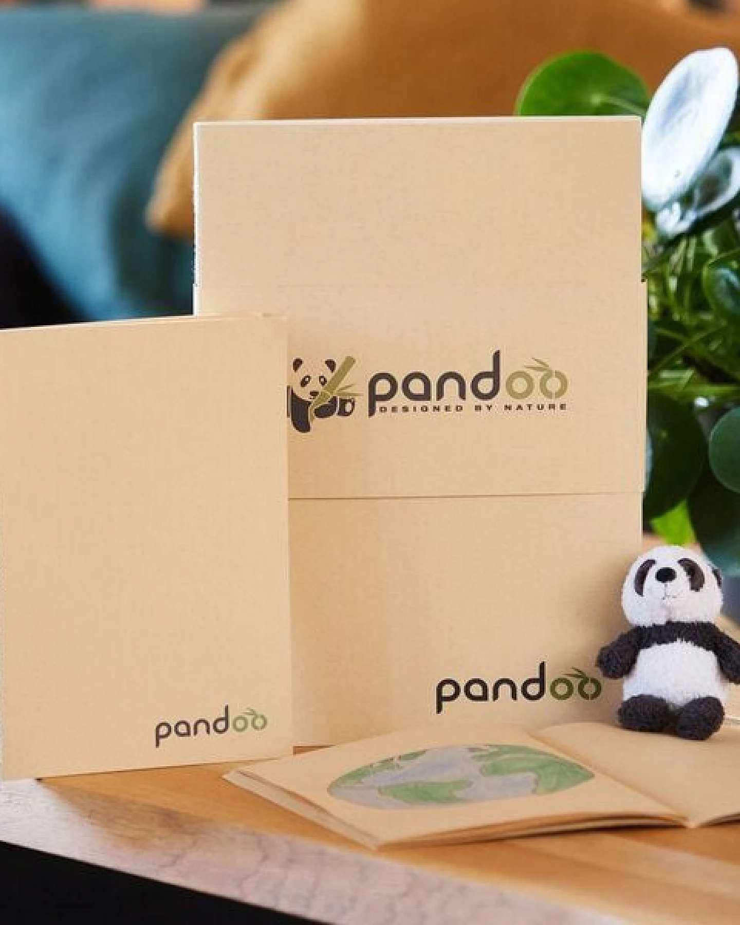 pandoo Notizhefte A4 oder A5 aus 100% Bambuszellstoff – Ansicht 3