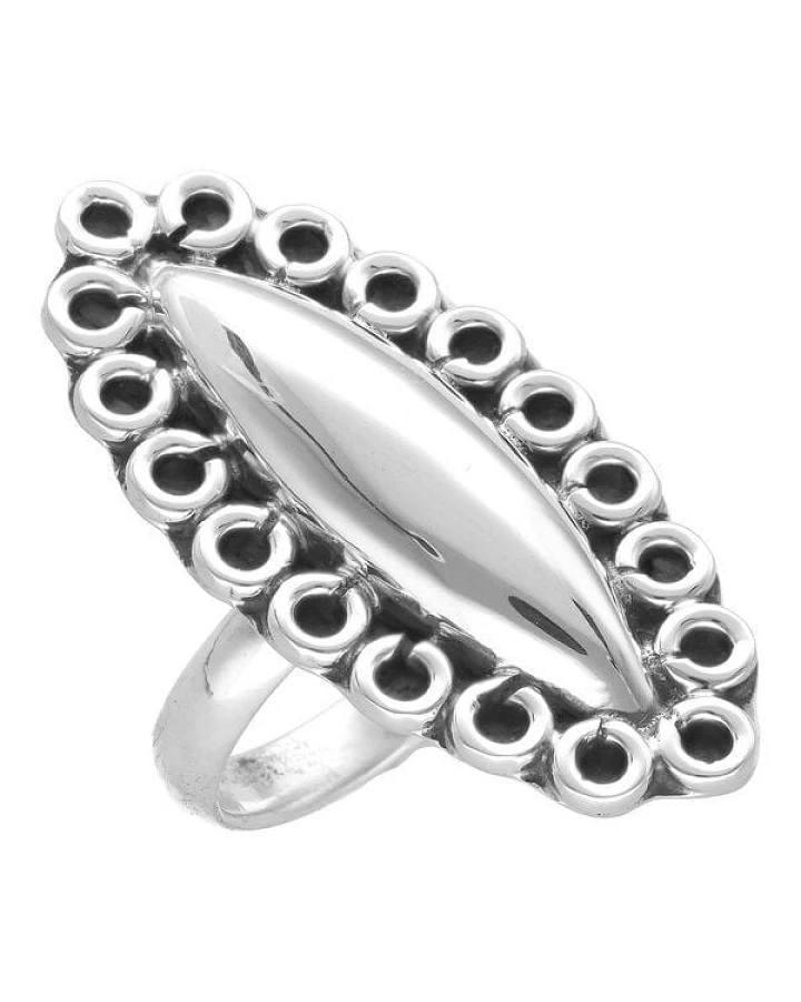 pakilia Silber Ring Katzenauge Fair-Trade und handmade