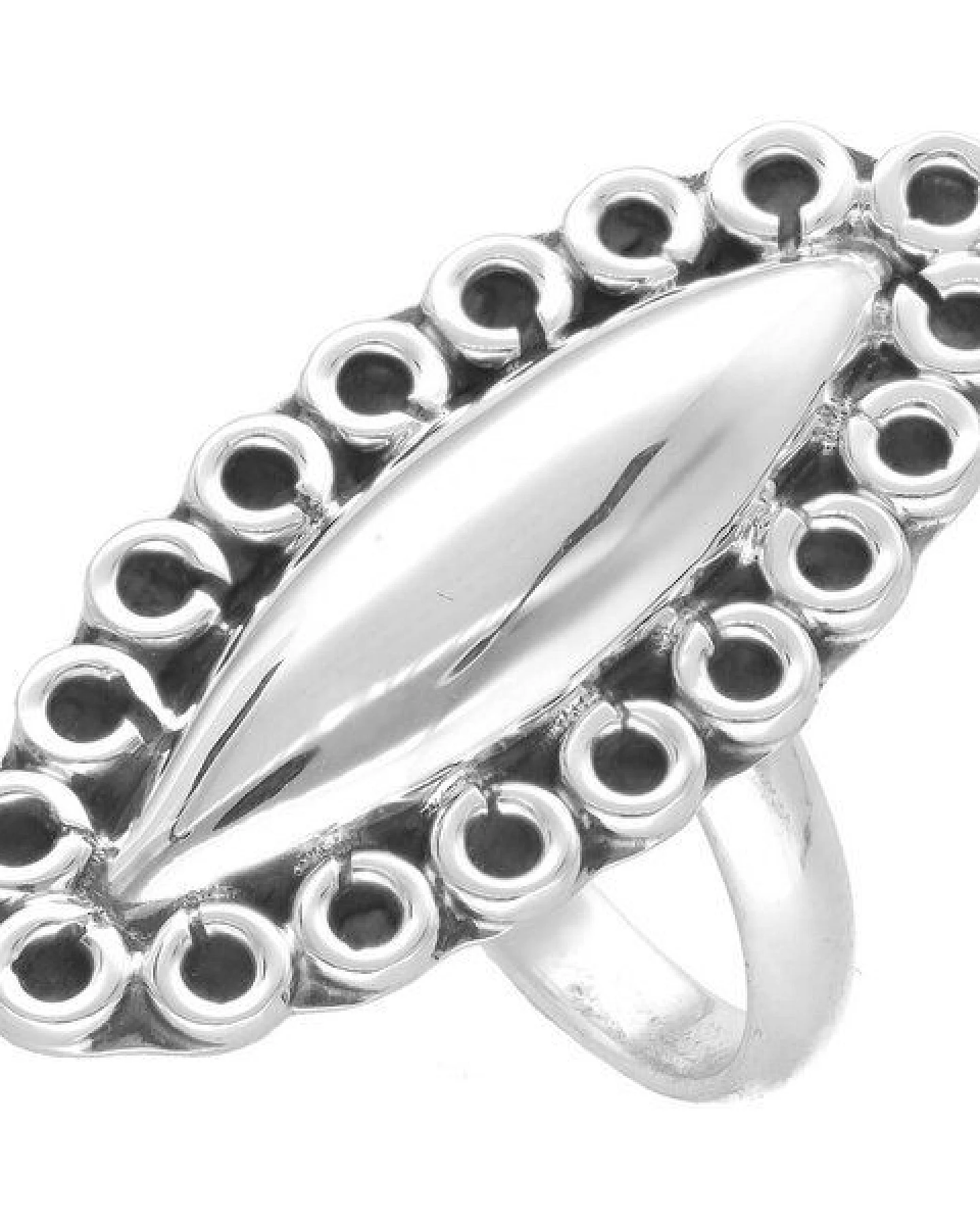 pakilia Silber Ring Katzenauge Fair-Trade und handmade – Ansicht 2