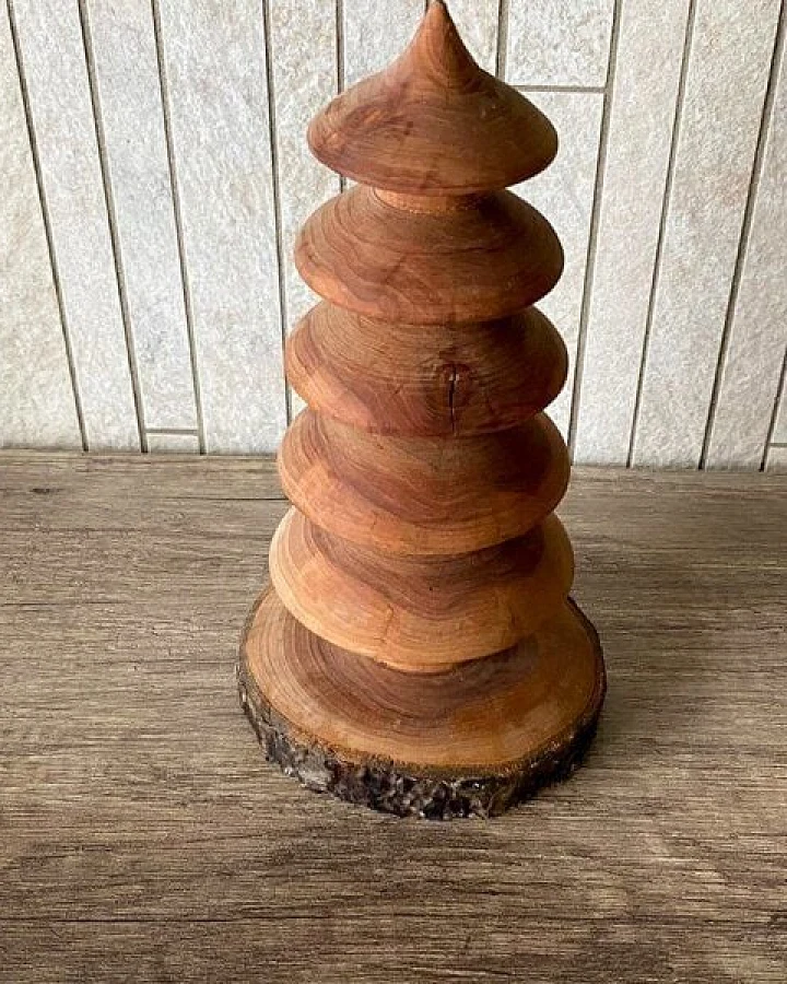 Lajos Varga Tannenbaum aus Holz - Unikat
