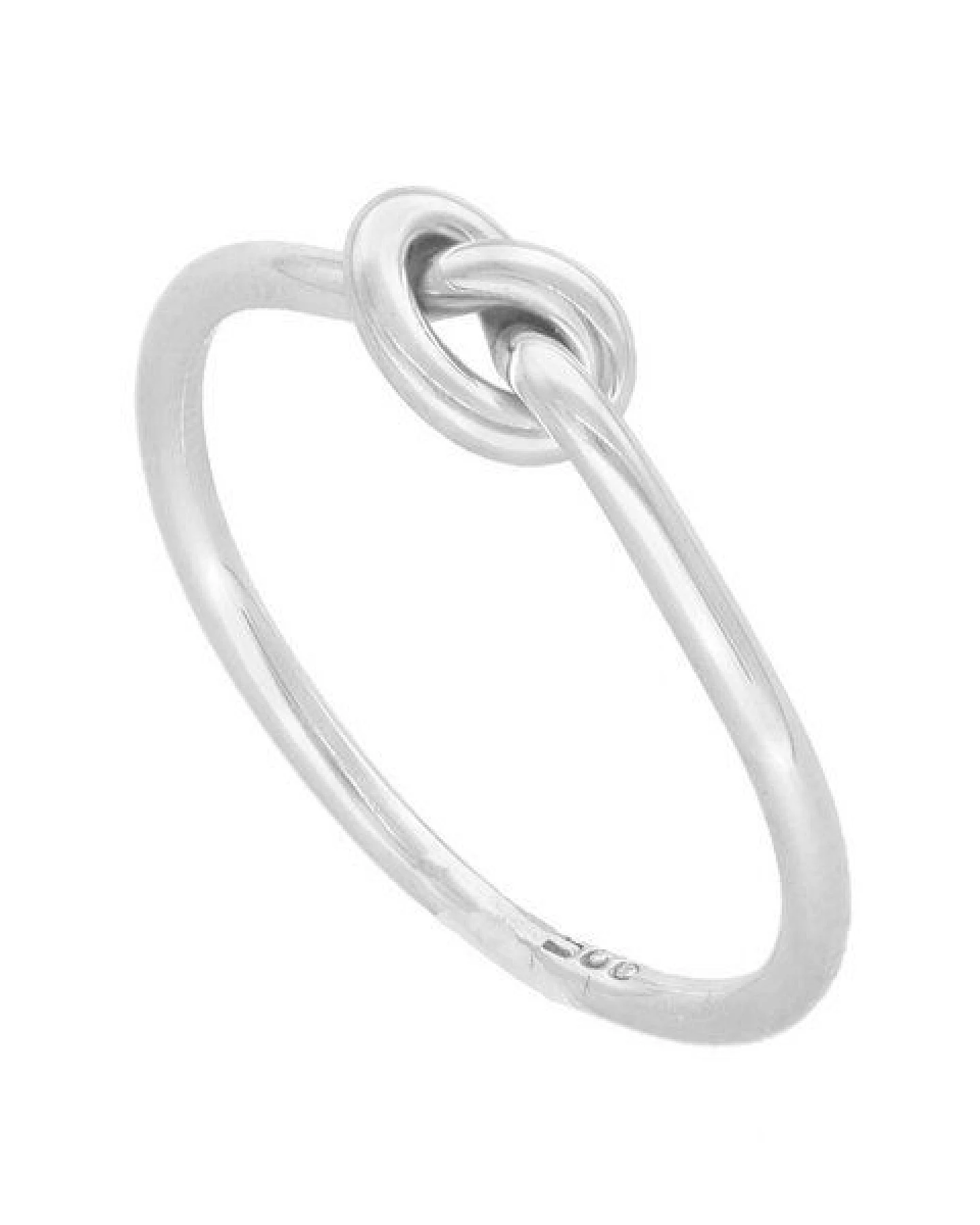 pakilia Silber Ring Brezel Fair-Trade und handmade – Ansicht 2
