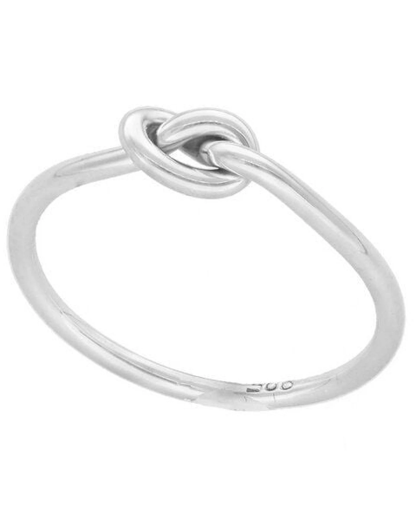 pakilia Silber Ring Brezel Fair-Trade und handmade – Ansicht 4