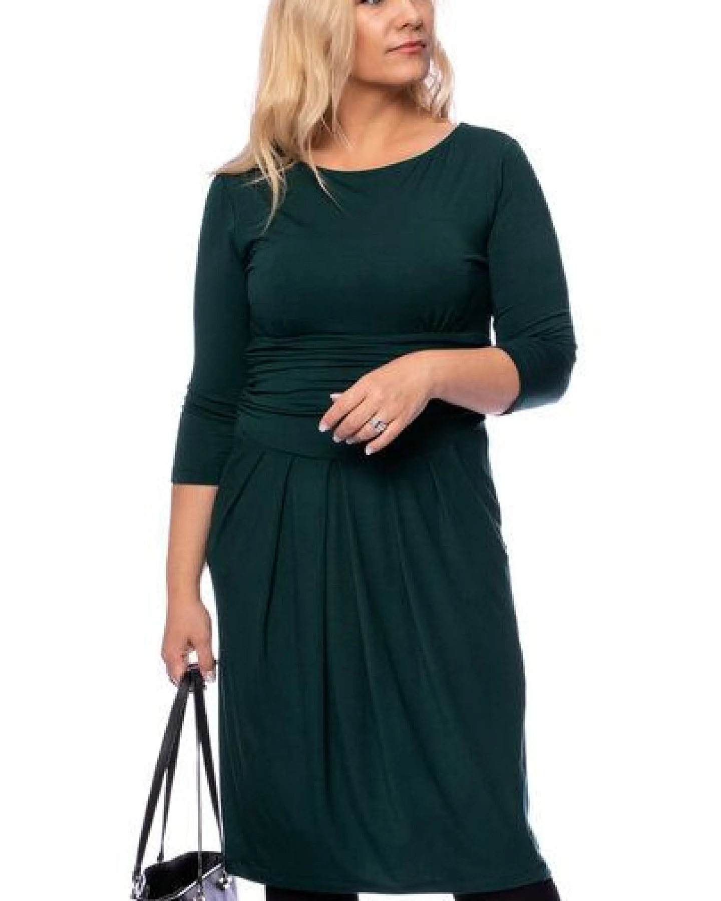 Ingoria LAILA Figurfreundliches Etui-Kleid mit Tulpenrock – Ansicht 3