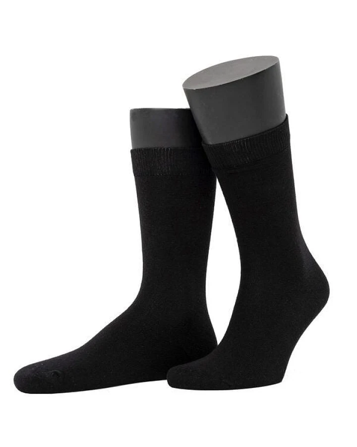 Opi & Max 9er Set schwarze Biobaumwollsocken