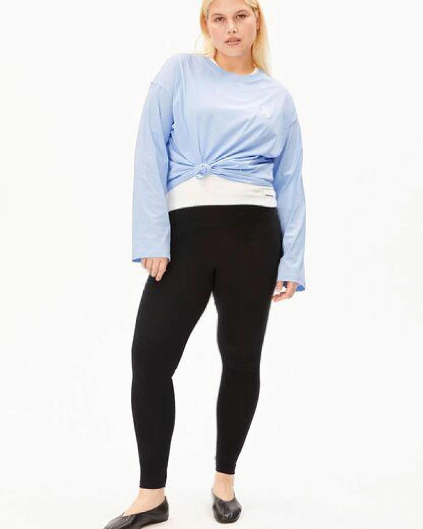 ARMEDANGELS FARIBAA Damen Leggings aus Bio-Baumwoll Mix – Ansicht 4