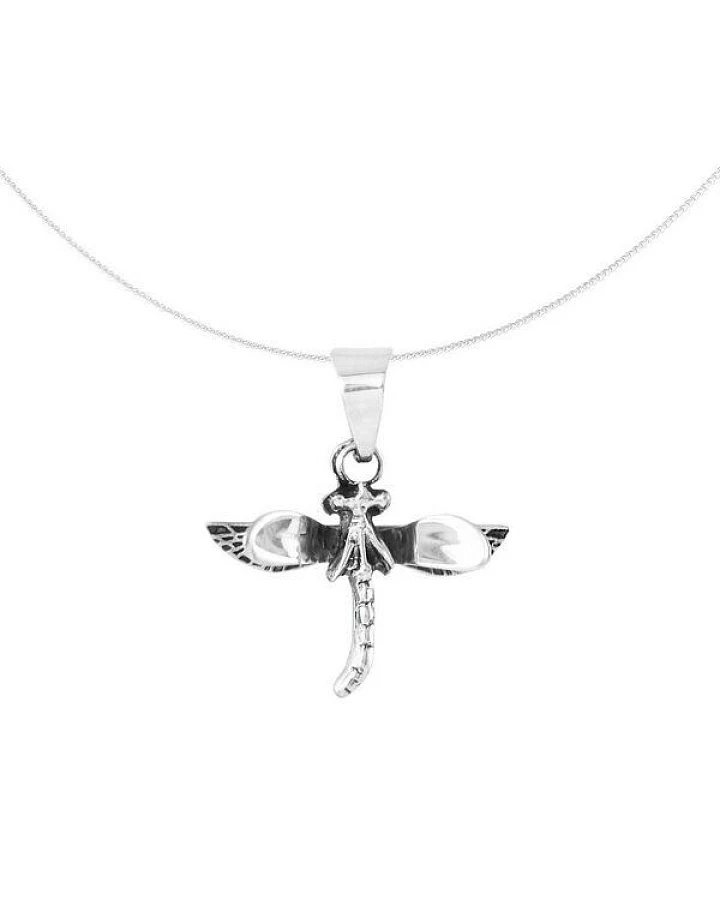 pakilia Silber Kette Libelle Fair-Trade und handmade