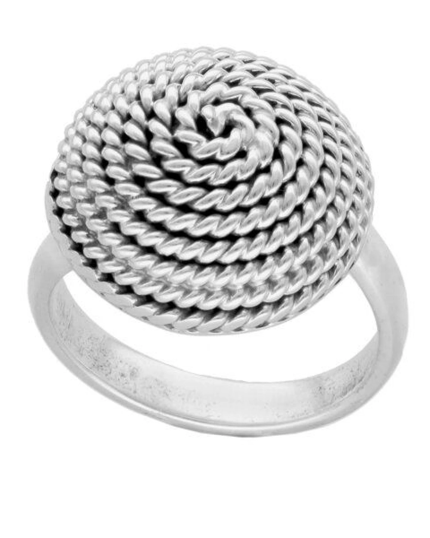 pakilia Silber Ring Kordel Fair-Trade und handmade – Ansicht 3