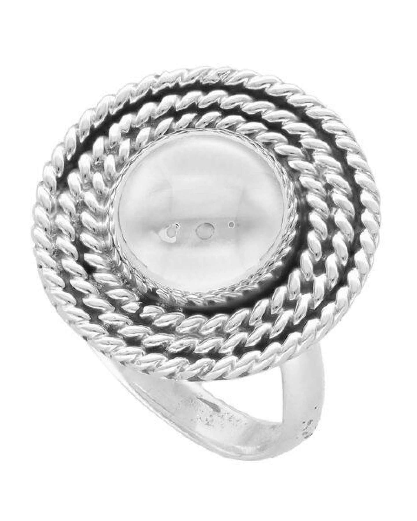 pakilia Silber Ring Kugel Fair-Trade und handmade – Ansicht 2