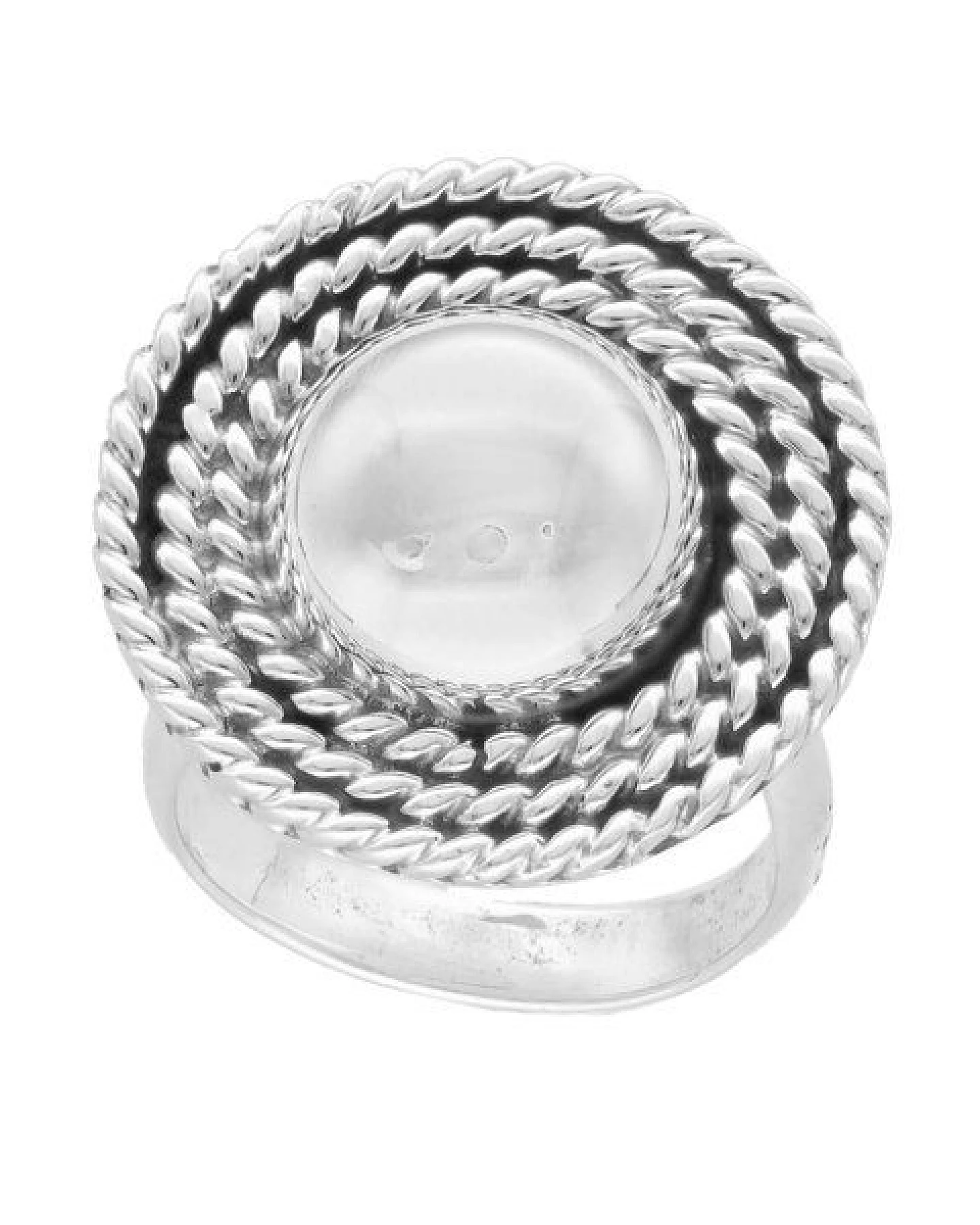 pakilia Silber Ring Kugel Fair-Trade und handmade – Ansicht 3