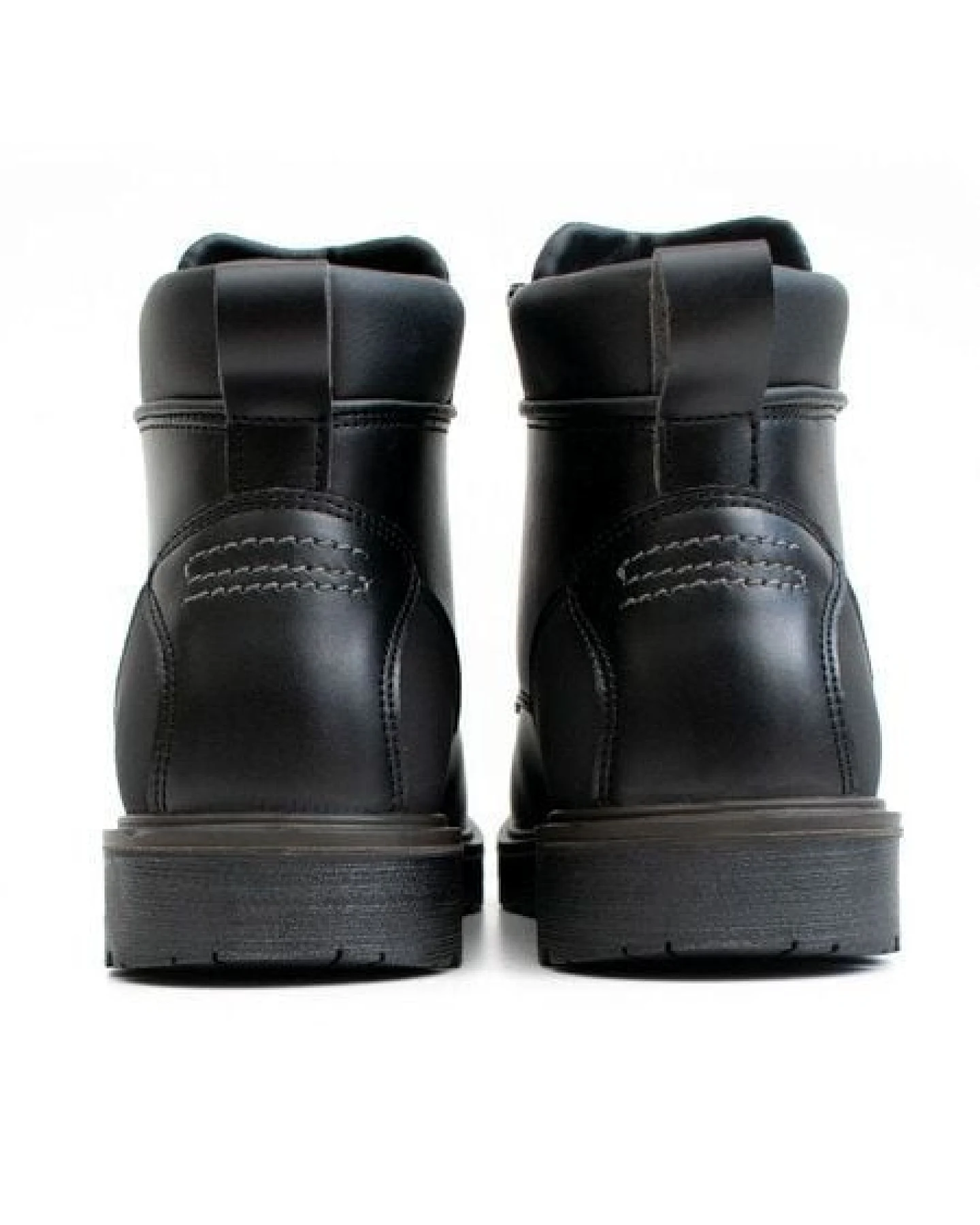 Will's Vegan Shop WVSport Wasserdichte Städtische Herren Stiefel in Schwarz – Ansicht 4