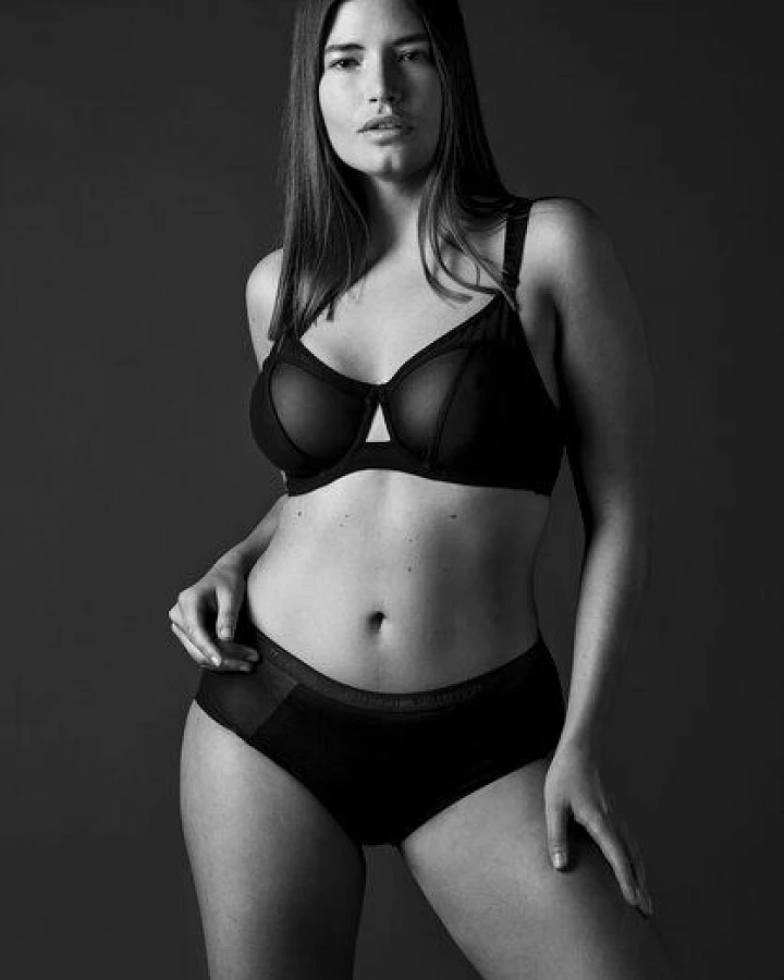 LOVJOI Damen BH SPEEDWELL Curve Style Schwarz Bio Fair