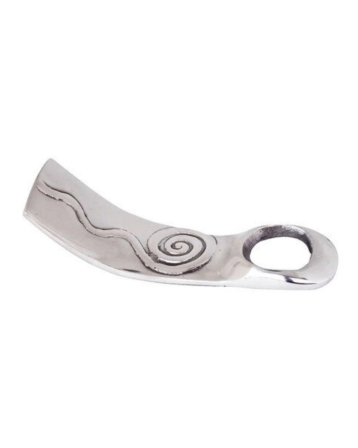 Mitienda Shop Weinflaschenhalter aus Zinn "Spirale" – Ansicht 2