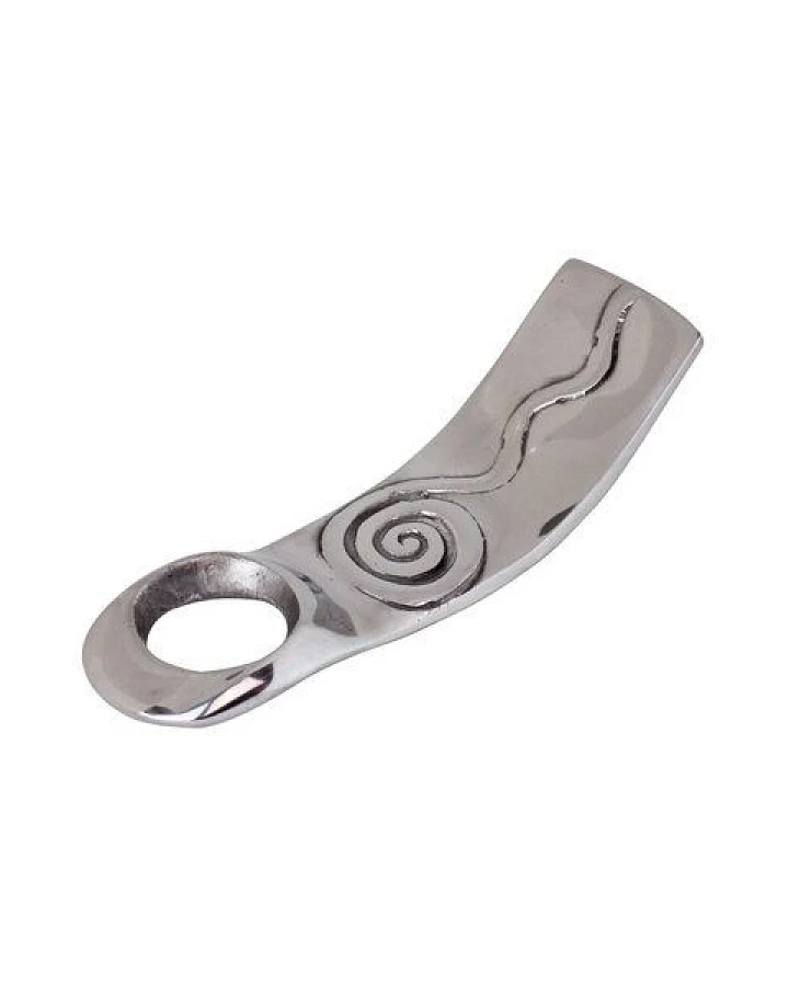 Mitienda Shop Weinflaschenhalter aus Zinn "Spirale"