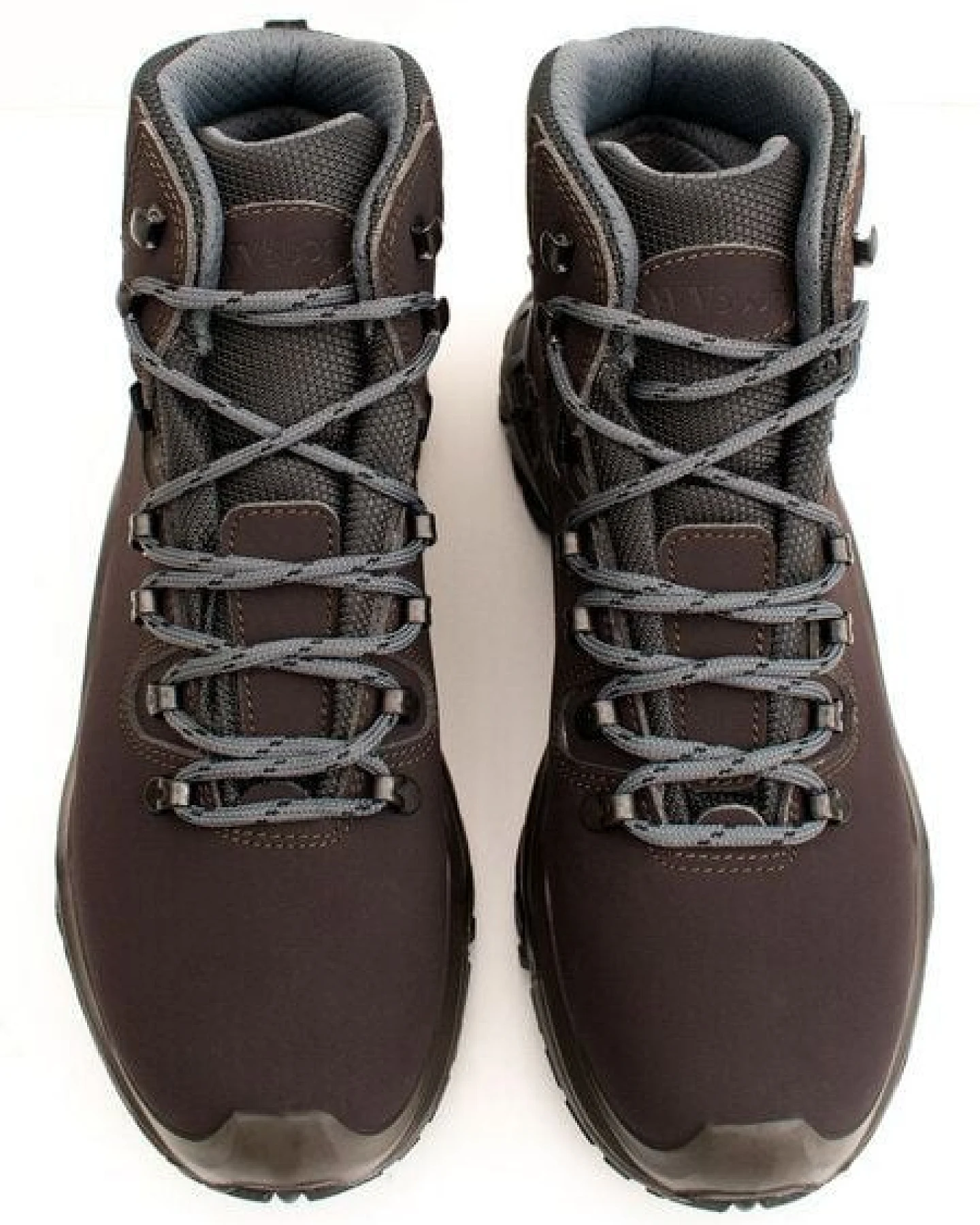 Will's Vegan Shop WVSport wasserdichte Wanderschuhe Dunkelbraun Herren – Ansicht 4