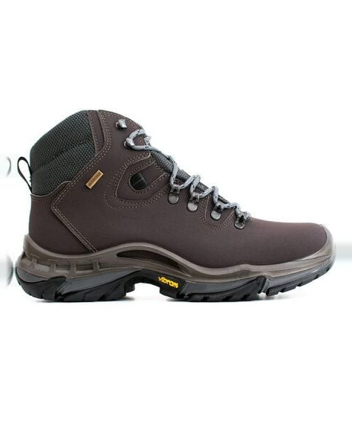 Will's Vegan Shop WVSport wasserdichte Wanderschuhe Dunkelbraun Frauen