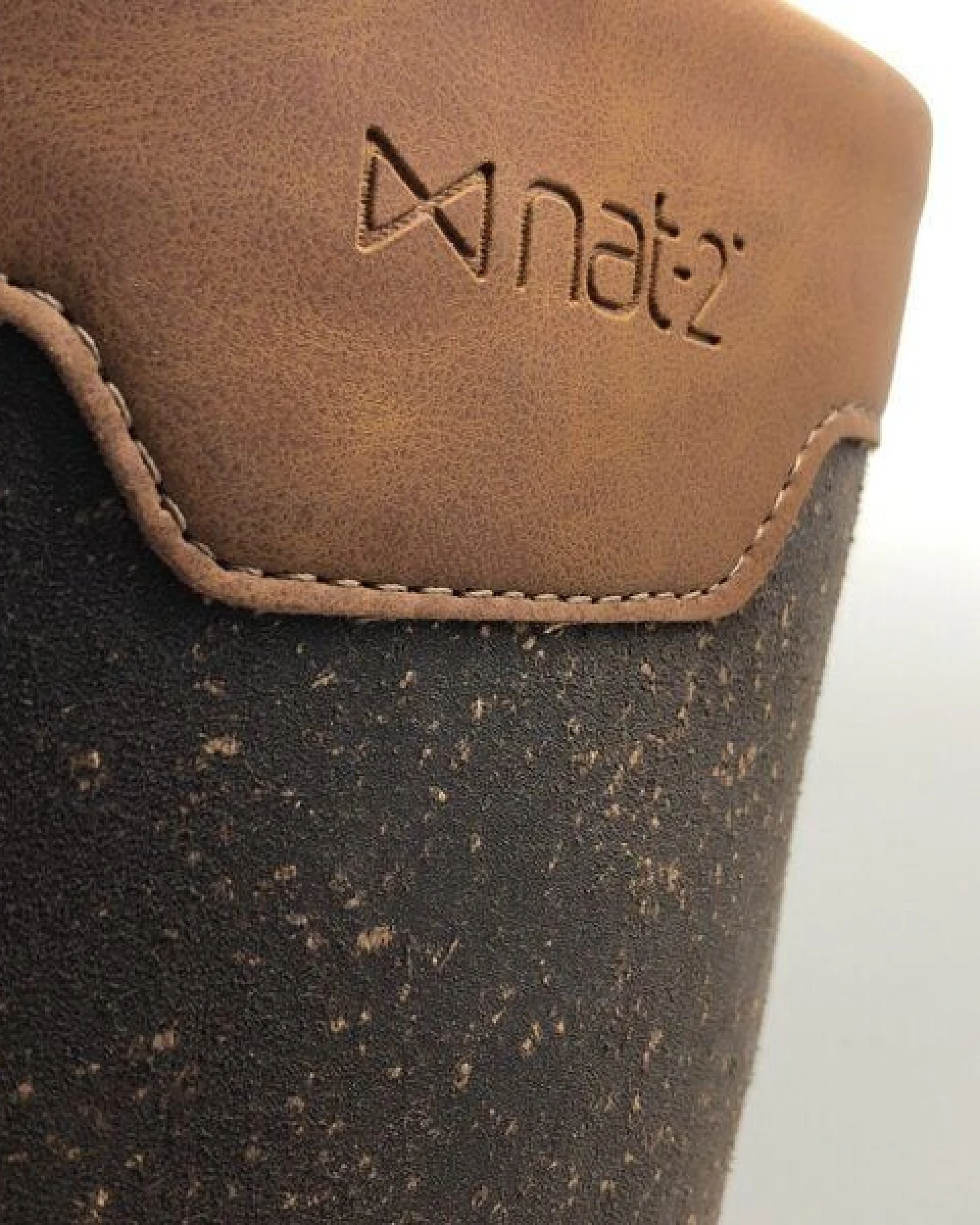 Gummistiefel "nat-2 Prime Bully vegan" in braun und Kork – Ansicht 3