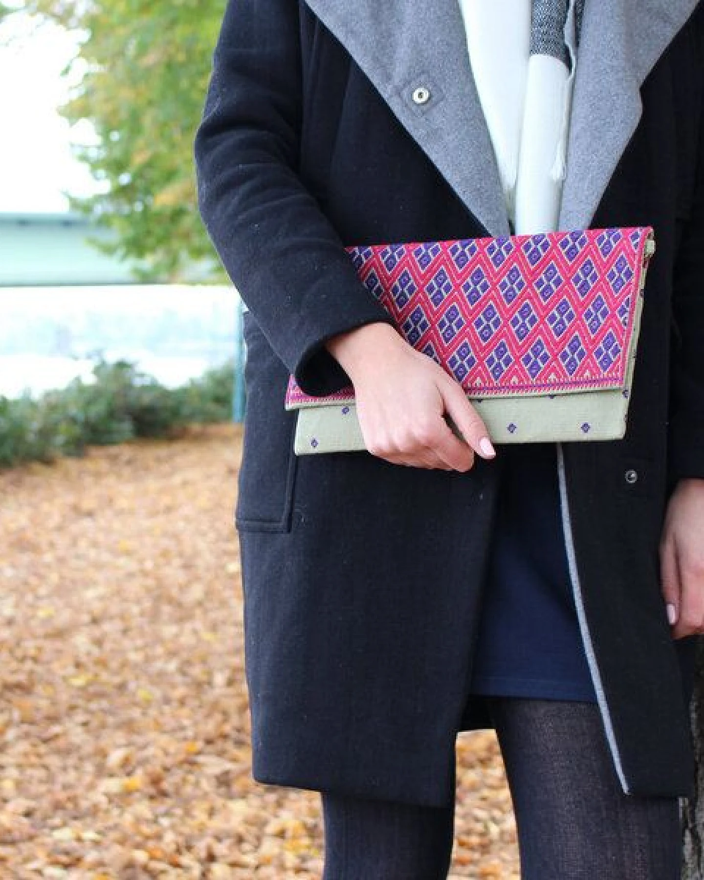 Mitienda Shop Clutch fuchsia - Handtasche San Ventanita – Ansicht 4