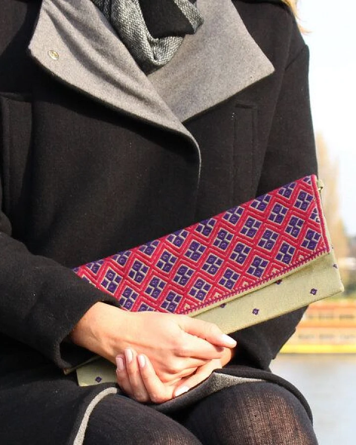 Mitienda Shop Clutch fuchsia - Handtasche San Ventanita