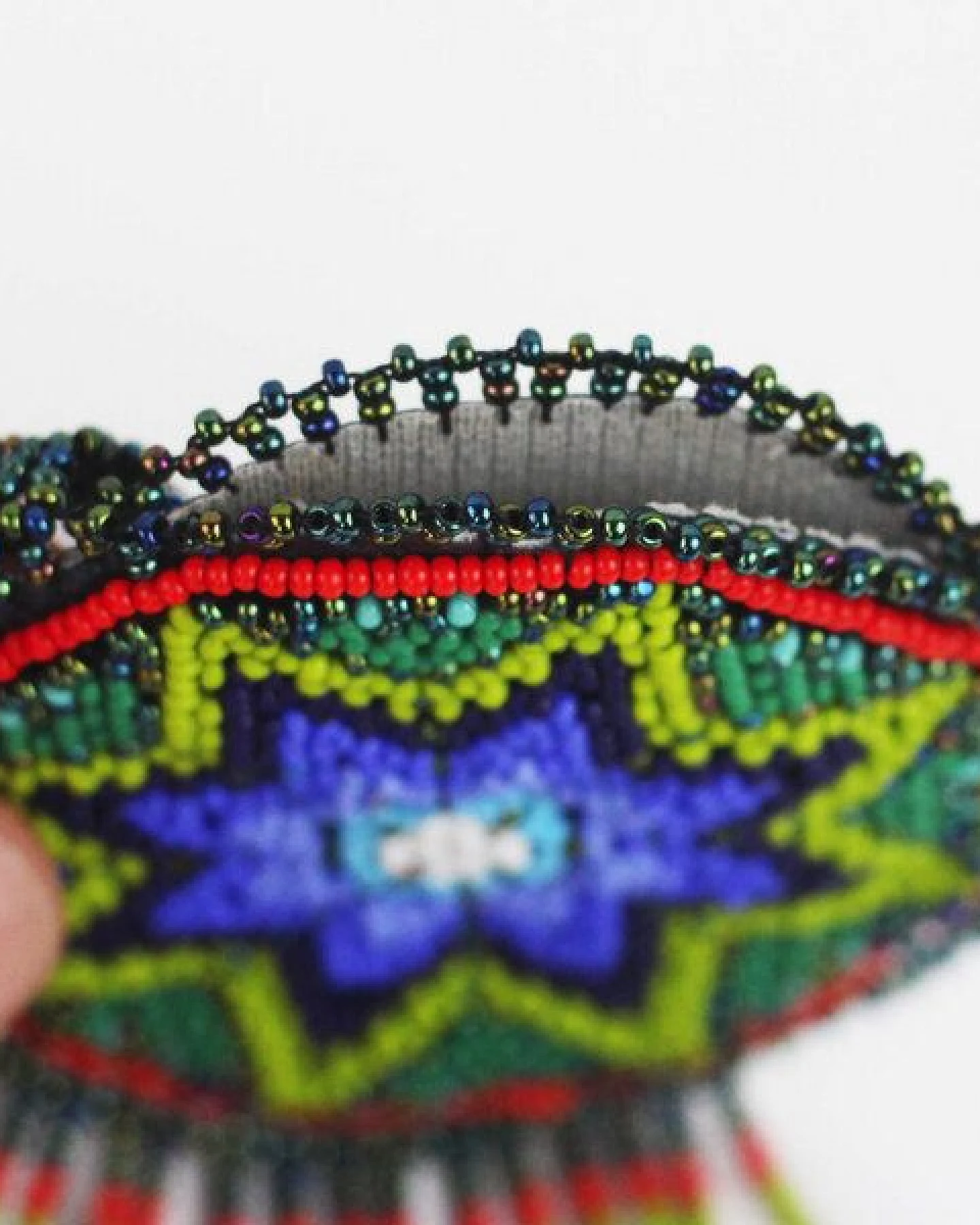 Mitienda Shop Huichol Halskette Damen – Ansicht 2