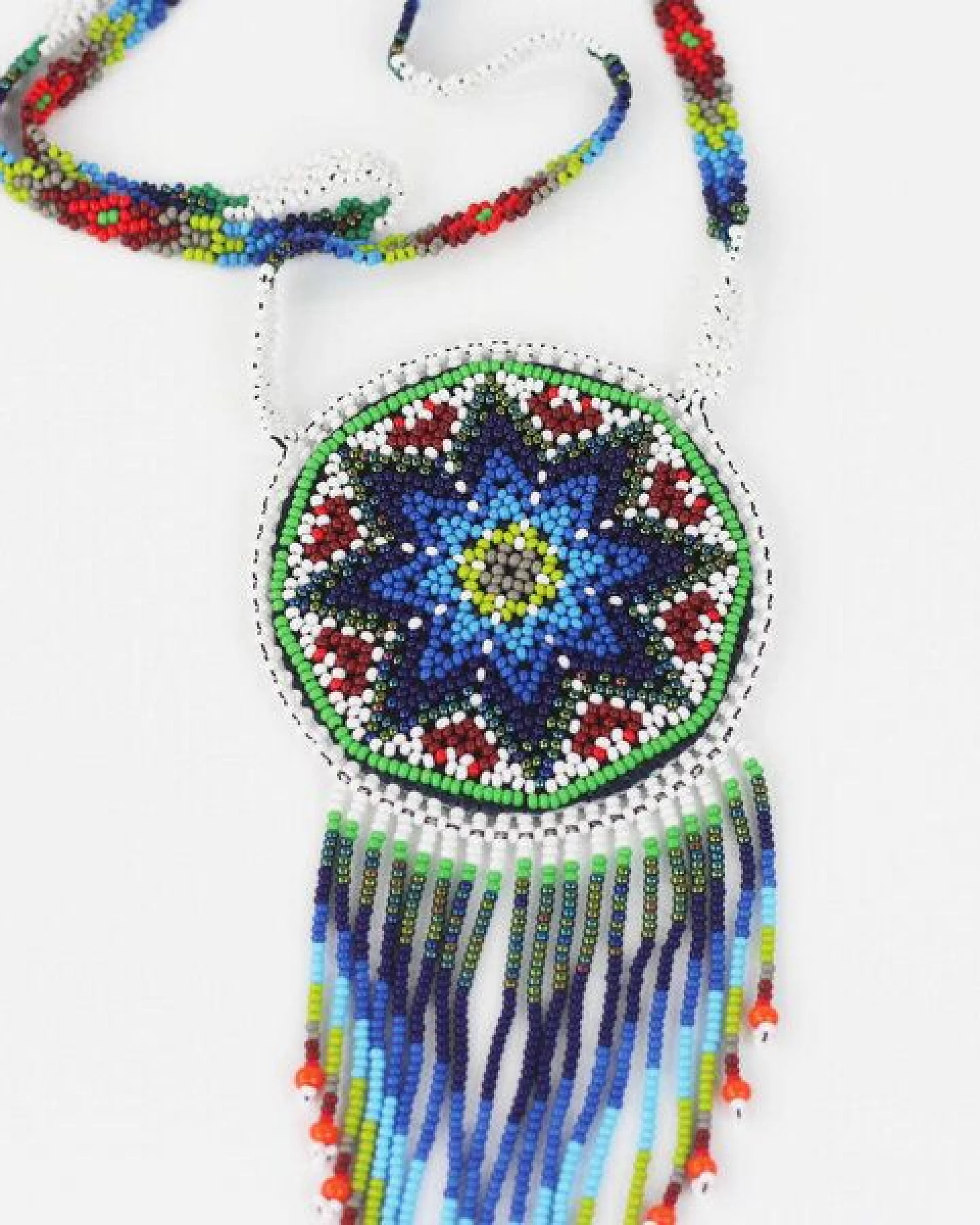 Mitienda Shop Huichol Halskette Damen – Ansicht 2