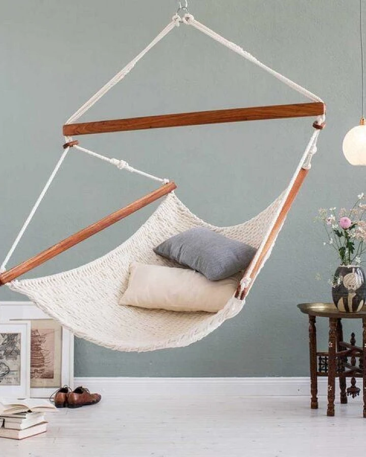 Schwebesessel FLYING CARPET 12 size aus Bio Baumwolle von HängemattenGlück - GOTS zertifiziert