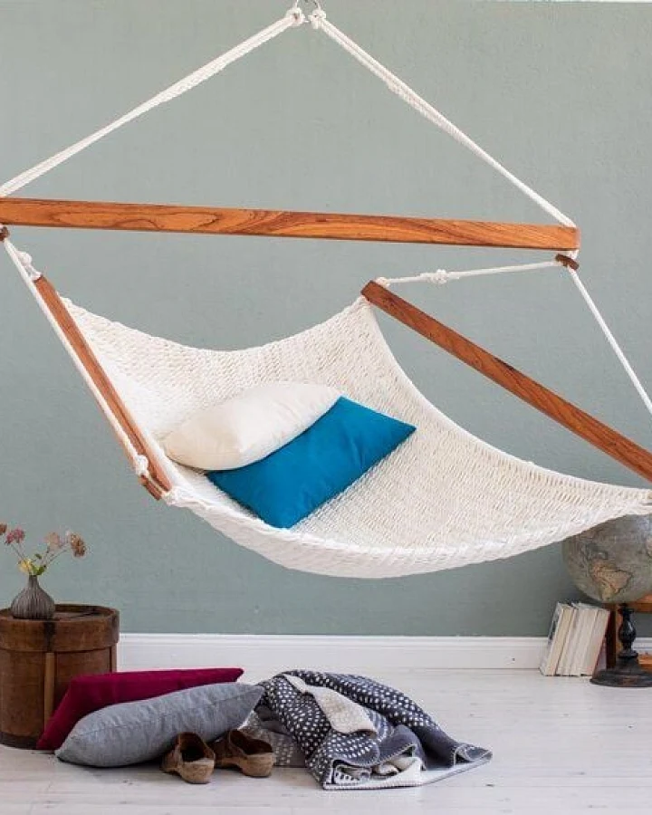 Schwebesessel FLYING CARPET 15 size aus Bio Baumwolle von HängemattenGlück - GOTS zertifiziert