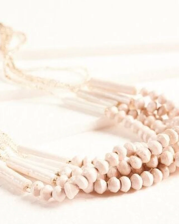 PEARLS OF AFRICA Stylische Halskette aus Papierperlen "LITTLE SISTER ACT"